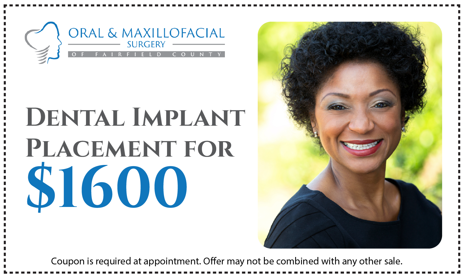 coupon for dental implanct placement